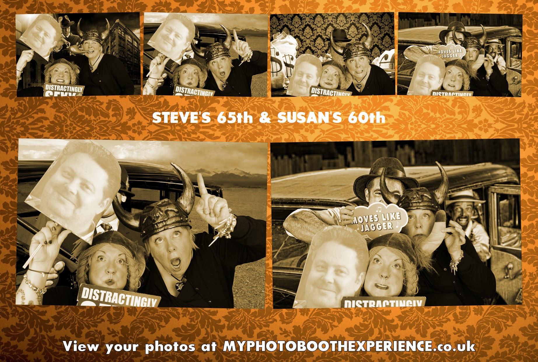 Steve's 65th & Susan 60th Birthday | View more photos from the event at gallery.myphotoboothexperience.co.uk/u/MyPhotoBoothExperienceLtd/Steves-65th-Susan-60th-Birthday